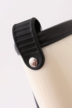Load image into Gallery viewer, White &amp; black bow rain boots
