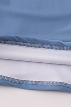 Load image into Gallery viewer, Blue stripe boy swimsuit UPF50+
