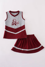 Load image into Gallery viewer, Mississippi embroidery skorts set

