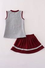 Load image into Gallery viewer, Mississippi embroidery skorts set
