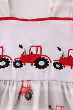 Load image into Gallery viewer, Red tractor embroidery bloomer set
