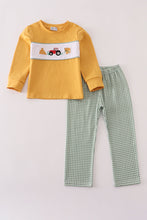 Load image into Gallery viewer, Highland cow embroidery pants set
