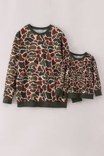 Load image into Gallery viewer, Camouflage dad&amp;me sweatshirt

