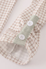 Load image into Gallery viewer, Blue dog deer embroidery ruffle pants set
