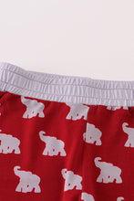 Load image into Gallery viewer, Alabama roll tide elephant print bamboo pajamas set
