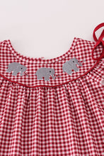 Load image into Gallery viewer, Alabama roll tide elephant embroidery dress
