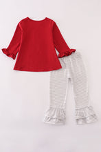 Load image into Gallery viewer, Alabama roll tide elephant applique stripe pants set
