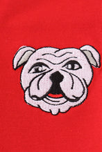 Load image into Gallery viewer, Georgia bulldog embroidery top

