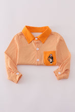 Load image into Gallery viewer, Orange Tennessee go vols applique button down shirt
