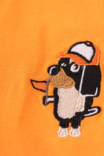 Load image into Gallery viewer, Orange Tennessee go vols embroidery top
