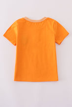 Load image into Gallery viewer, Orange Tennessee go vols embroidery top
