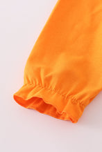 Load image into Gallery viewer, Orange Tennessee go vols embroidery ruffle dress

