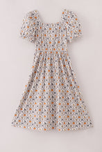 Load image into Gallery viewer, Witch pumpkin print mom dress
