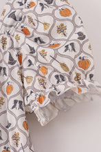 Load image into Gallery viewer, Witch pumpkin print mom dress

