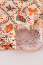 Load image into Gallery viewer, Green pumpkin bow print bubble
