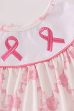 Load image into Gallery viewer, Pink bow tie embroidery ruffle shorts set
