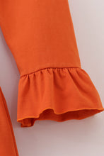 Load image into Gallery viewer, Rust tiered mom ruffle dress
