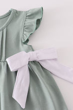 Load image into Gallery viewer, Sage ruffle bloomer set
