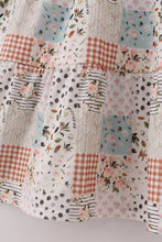 Load image into Gallery viewer, Fall floral print mom dress
