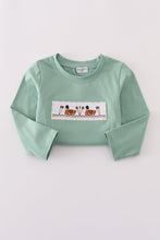 Load image into Gallery viewer, Green duck embroidery pants set
