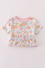 Load image into Gallery viewer, Pink pumpkin bamboo dress
