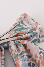 Load image into Gallery viewer, Blue floral print sailor bow
