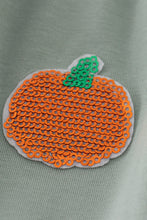 Load image into Gallery viewer, Sage pumpkin cake sequin tiered ruffle dress

