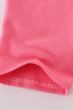 Load image into Gallery viewer, Pink rose hand smocked pants set
