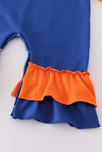 Load image into Gallery viewer, Florida glitter ruffle romper
