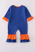 Load image into Gallery viewer, Florida glitter ruffle romper
