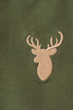 Load image into Gallery viewer, Forest hunting deer embroidery pants set
