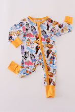 Load image into Gallery viewer, Character print bamboo pajamas romper
