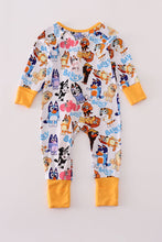 Load image into Gallery viewer, Character print bamboo pajamas romper
