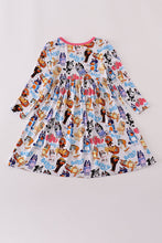 Load image into Gallery viewer, Character print bamboo dress
