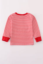 Load image into Gallery viewer, Red football applique top
