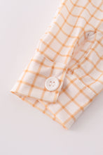 Load image into Gallery viewer, Cream sweet as pie french knot button down shirt
