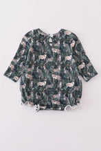 Load image into Gallery viewer, Camouflage hunting deer applique ruffle bubble
