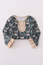 Load image into Gallery viewer, Camouflage hunting deer ruffle pants set
