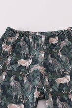 Load image into Gallery viewer, Camouflage hunting deer pajama set
