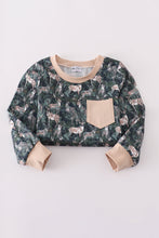 Load image into Gallery viewer, Camouflage hunting deer pajama set
