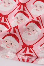 Load image into Gallery viewer, Red santa claus smocked dress
