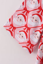 Load image into Gallery viewer, Red santa claus print bamboo mom gown
