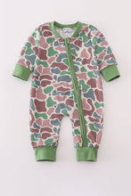 Load image into Gallery viewer, Camouflage print romper
