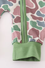 Load image into Gallery viewer, Camouflage print romper
