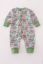 Load image into Gallery viewer, Camouflage print romper
