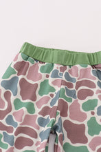 Load image into Gallery viewer, Camouflage print pants set
