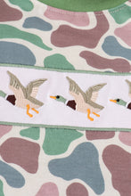 Load image into Gallery viewer, Camouflage mallard embroidery pants set
