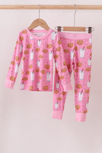 Load image into Gallery viewer, Pink milk cookie bamboo pajamas set
