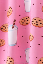 Load image into Gallery viewer, Pink milk cookie bamboo pajamas set
