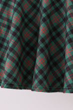 Load image into Gallery viewer, Forest velvet ruffle dress
